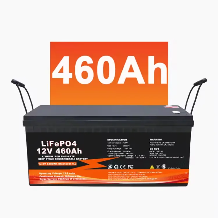 EU Stock Deep Cycle Solar Lithium Ion 12V 460Ah 400Ah 300AH 200AH 100AH Lifepo4 Battery For Solar Energy Storage Systems