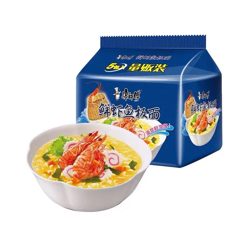 Оптовая продажа, китайский Лапша для быстрого приготовления, Лапша для рамен, упаковка в сумку