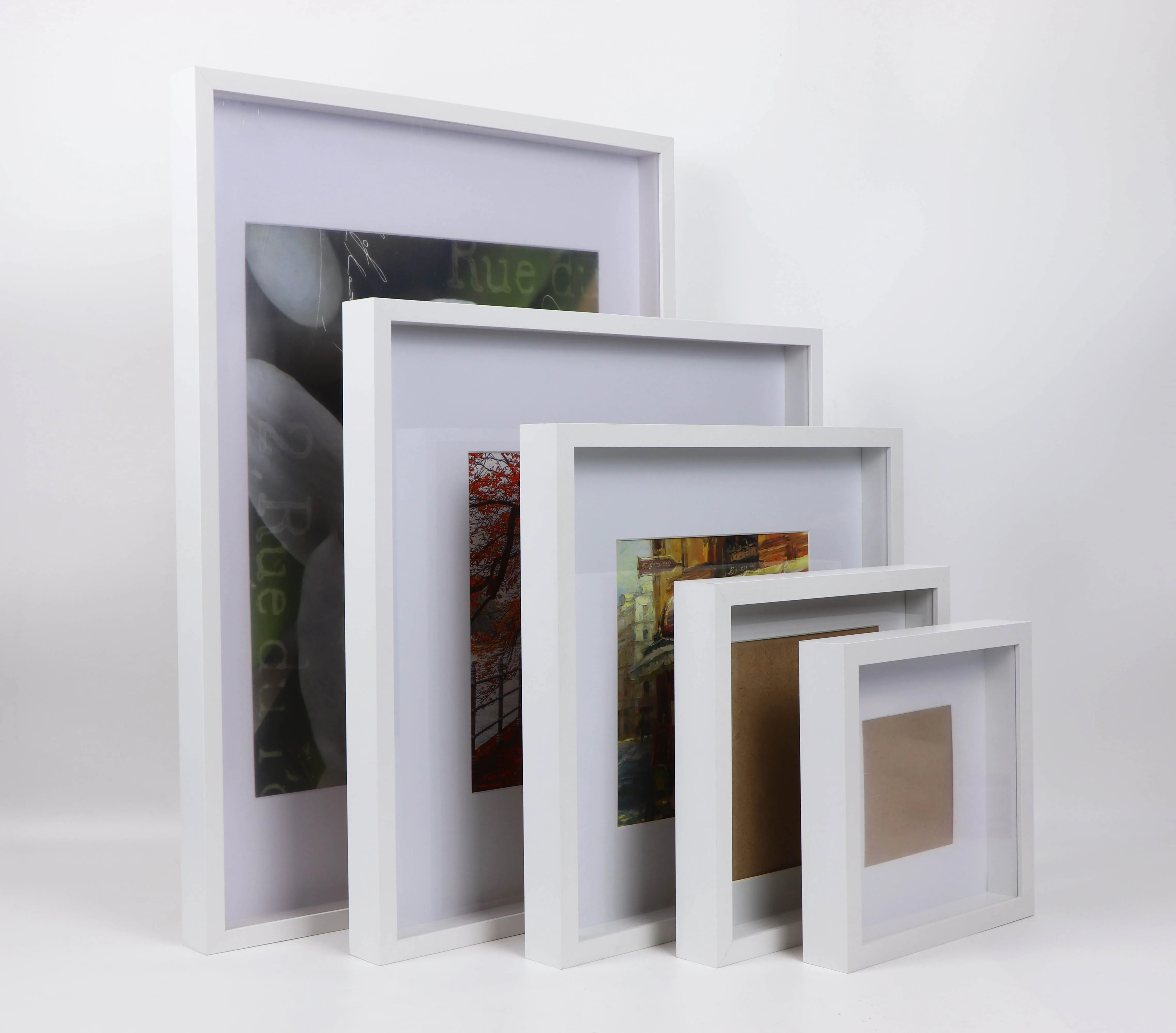 24x36inches shadow box frame, Solid wood picture frame, Deep frame art
