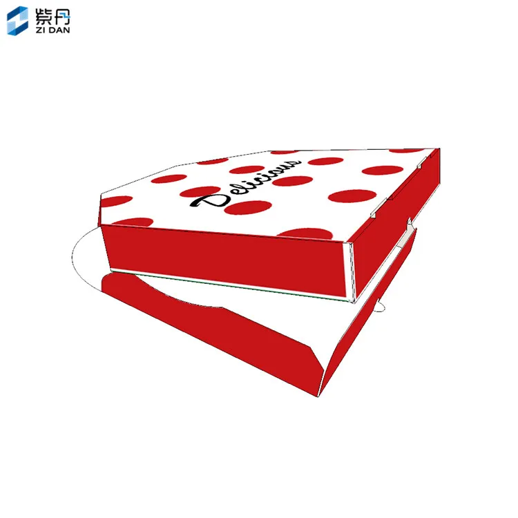 Zidan New Design Hexagonal 10 Inch Packaging Aluminum Foil Insulation Printing Pizza Box Price Hexagon Pizza Box