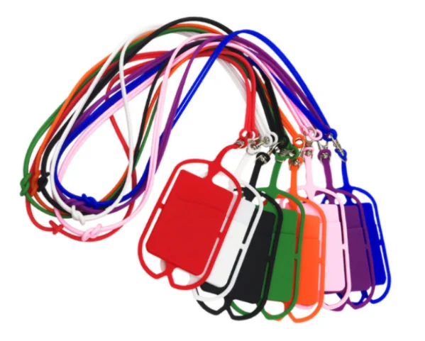 
Colorful Phone Security Neck Strap Mobile Phone Harness Silicone Rope Lanyard mobile phone neck strap hang rope  (1600158969465)