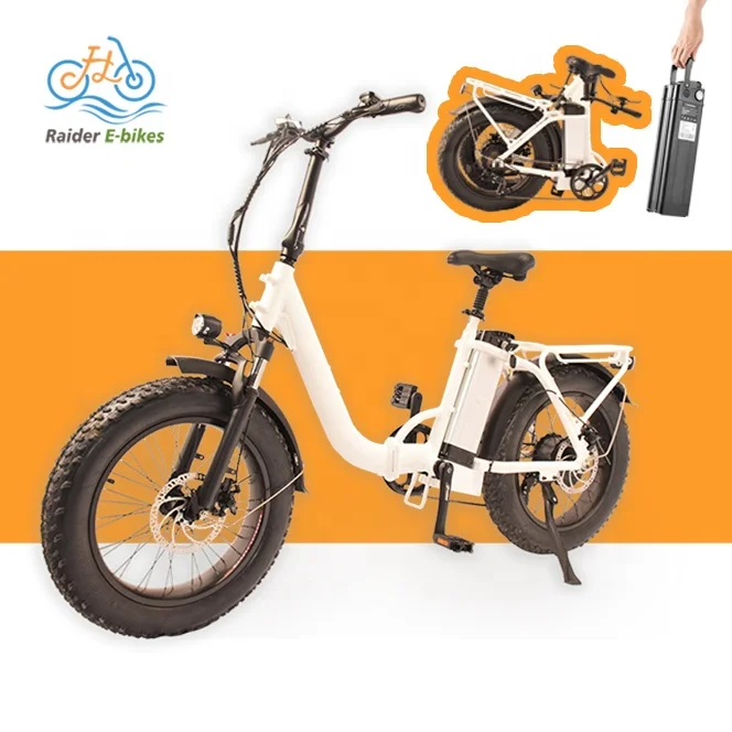 RaiderExpand-45F дешевые 48V 750W 20 'шаг через женские электрический велосипед с шинами складной