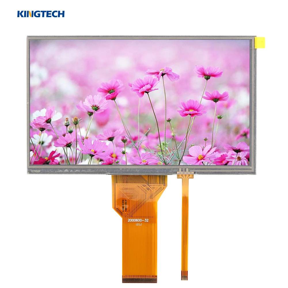 1000 нит 800x480 50pin резистивный сенсорный экран 7 дюймов tft ЖК-модуль ЖК-панель ЖК-дисплея