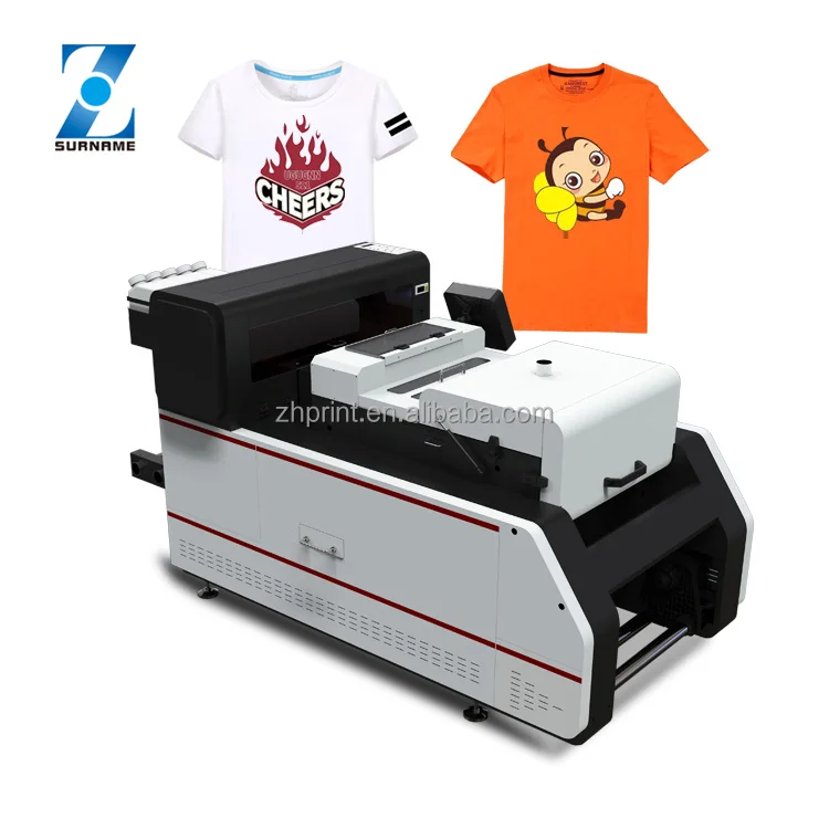 2024 hot sale a3 all-in-one dtf printer I1600 roll to roll for T shirt label heat transfer  a3 all-in-one dtf printer