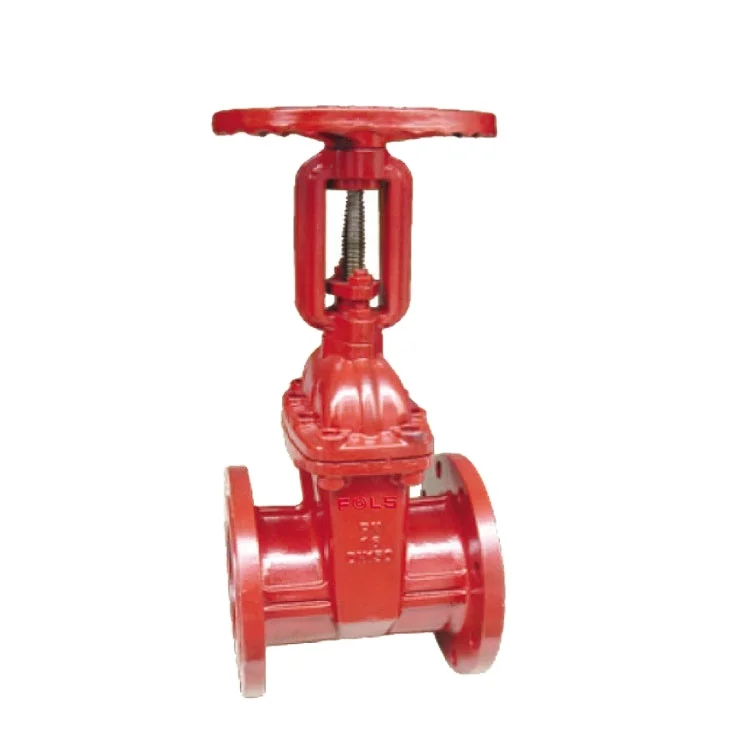 Special fire fighting resilient seated ductile iron gate valve