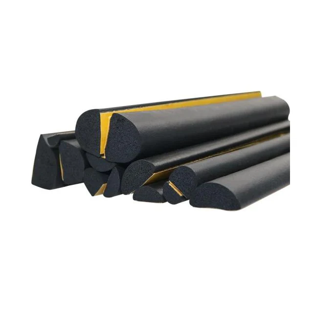EPDM Foam Rubber Seal Strip with Self Adhesive Tape
