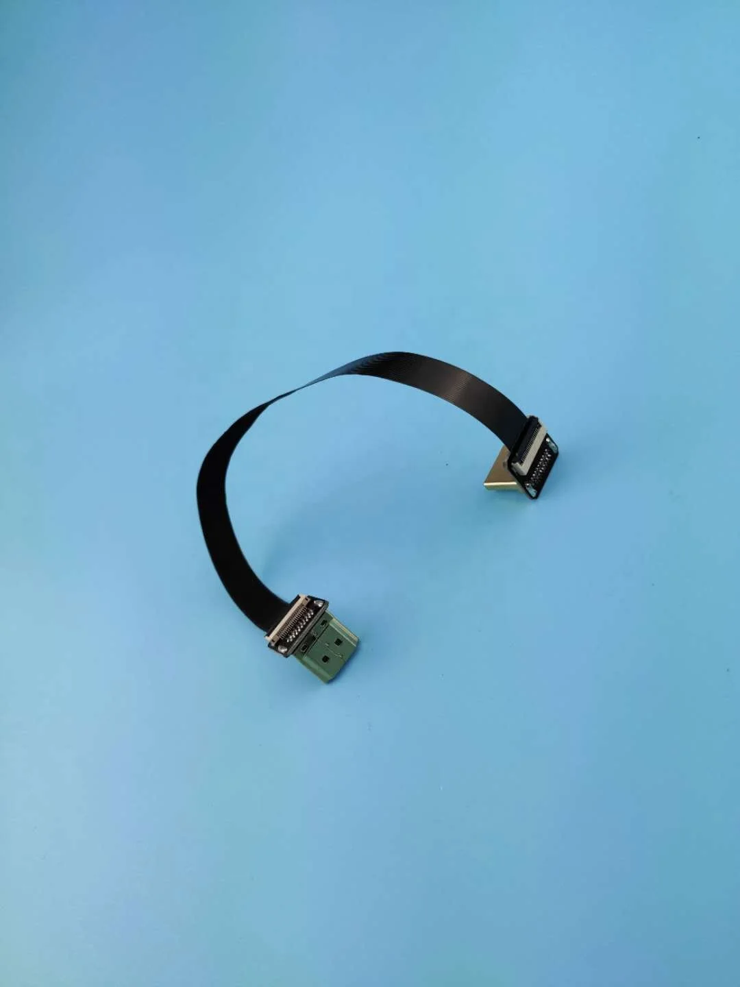 High Definition Multimedia Interface connector assembly with FFC FPC cable black color