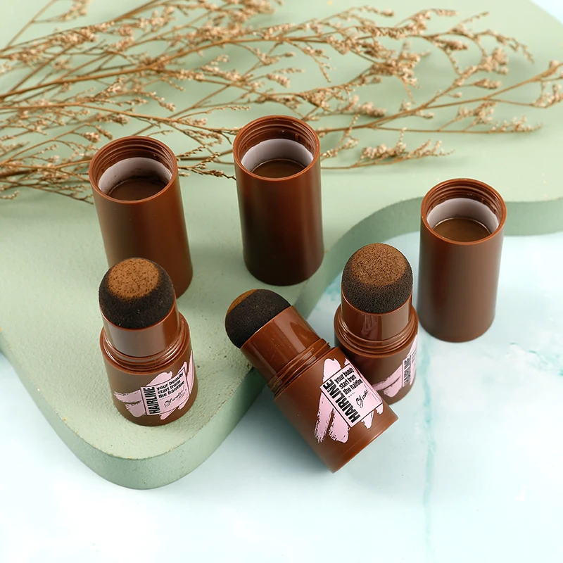 Eyebrow tint powder , professional eyebrow powder stamp , sponge bullet eyebrow powder case