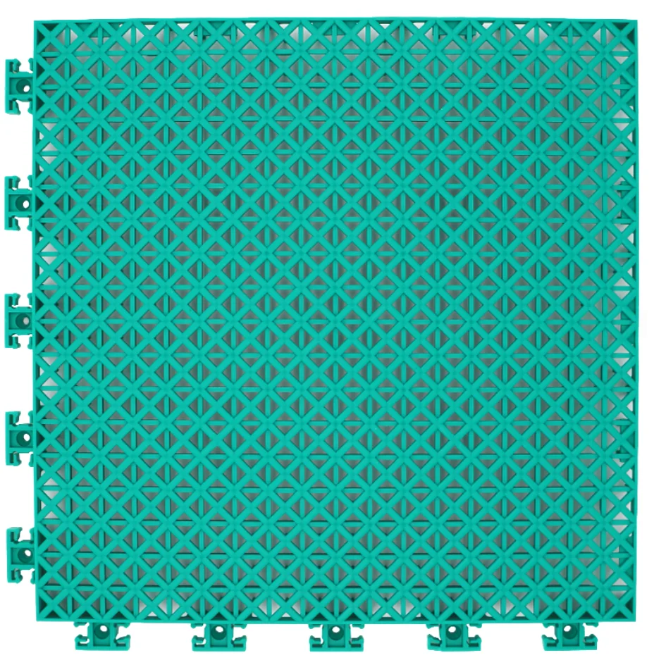 Заводская распродажа напольная плитка из полипропилена уличный Пластиковый Напольный коврик для баскетбольной площадки на заднем дворе/для бадминтона c/пиклбола