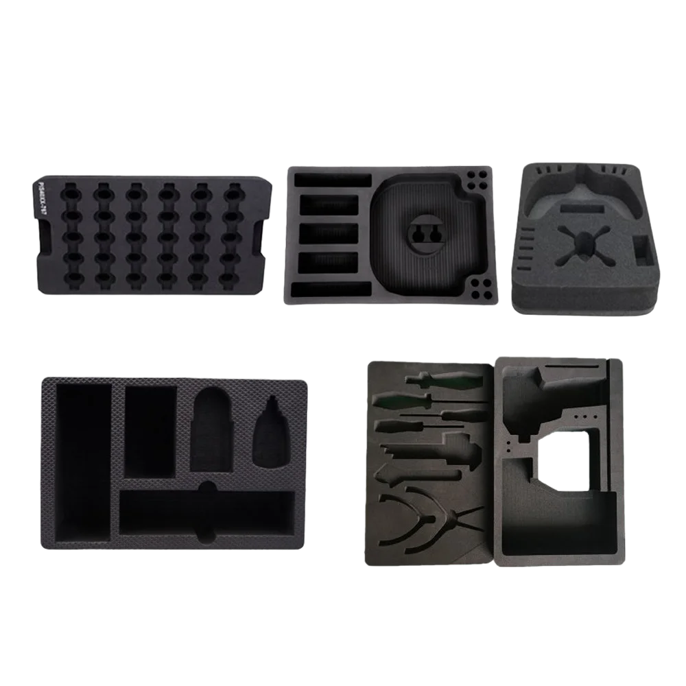 Размер на заказ Черная машина для резки силиконовая губка резиновый лист противоскользящая самоклеящаяся Задняя накладка из вспененного