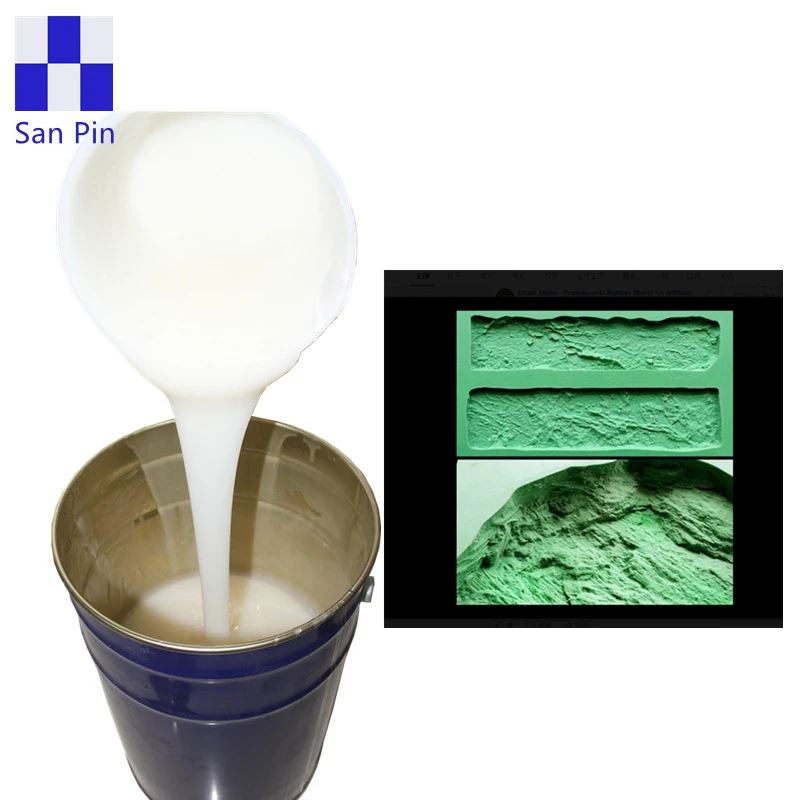 silicone rubber 3d wall panel Artificial Stone Molds for decorative wall