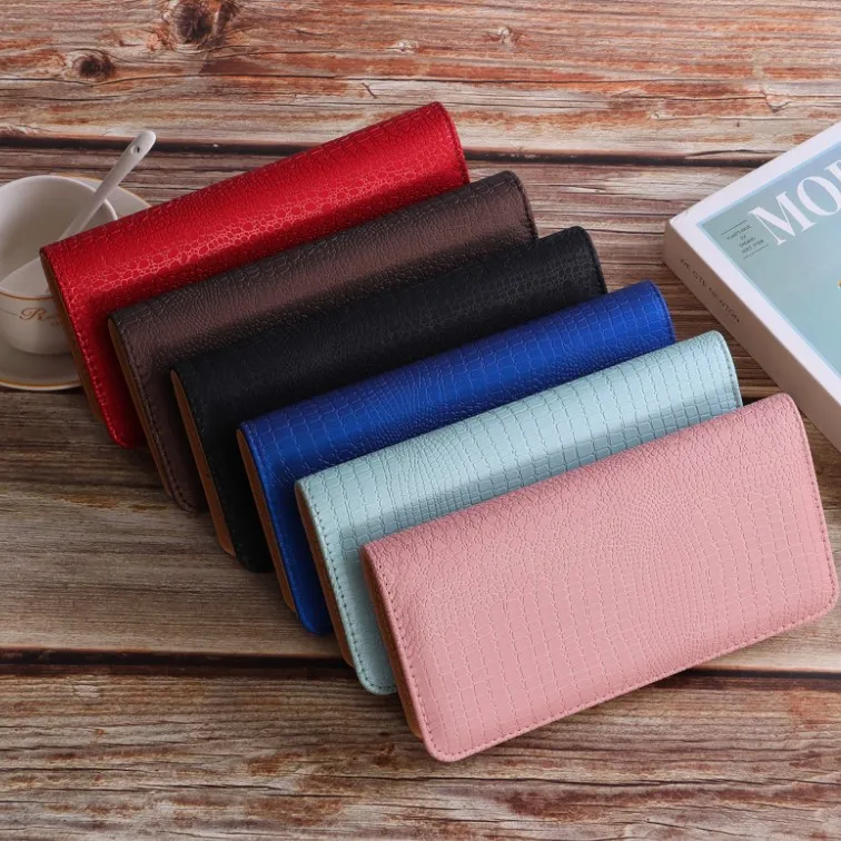 Manufacturers Wholesale Pu Student Ladies Hand Wallet Fashion Multi-Card Wallet