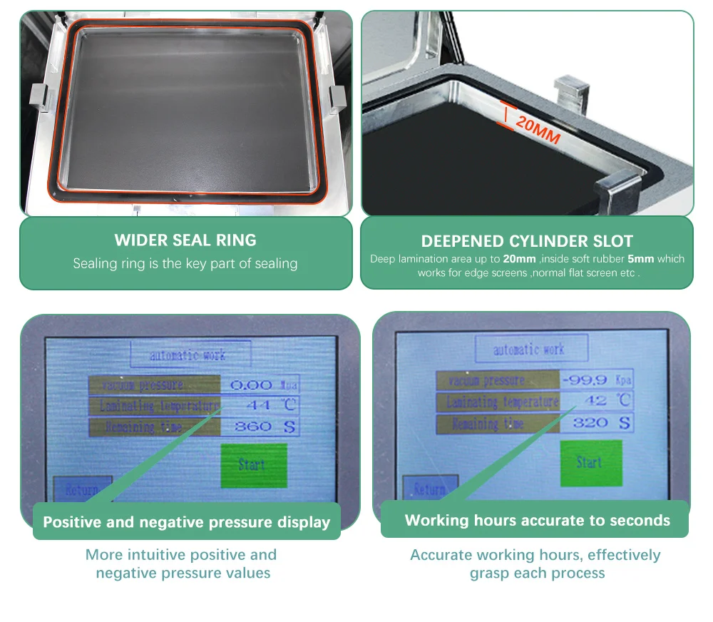 15 дюймов ОСА пузырьковая машина для мобильного телефона ЖК-экран для ноутбука ремонт мини ОСА Ламинирование