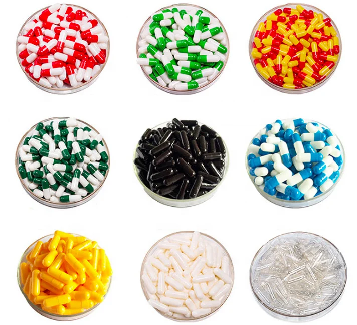 
Empty capsule colored empty hard gelatin capsule gold metallic pearl capsule 