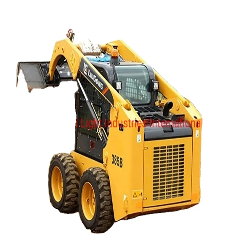 Liugong строительные машины 3750 кг погрузчики с бортовым поворотом 385b быстроприкрепляемой вилкой для