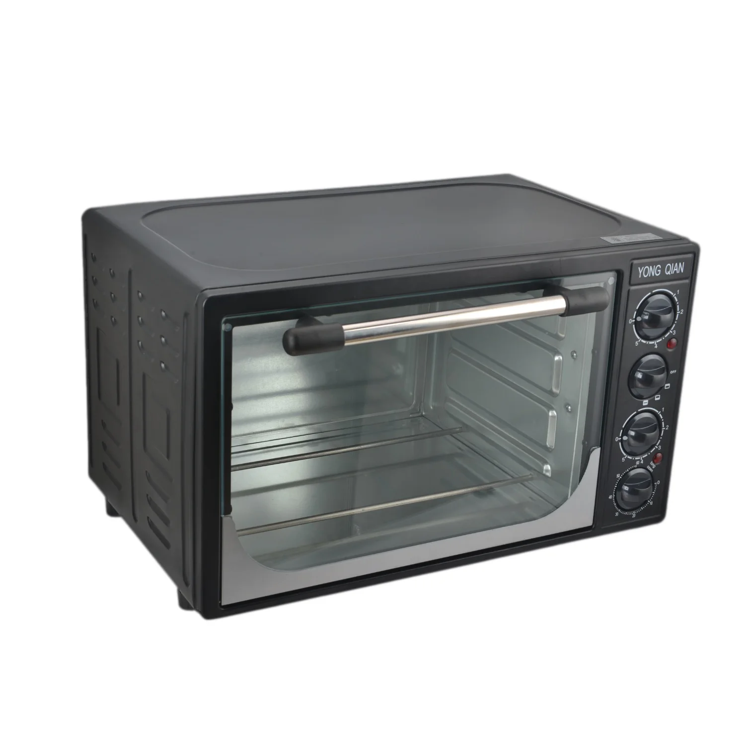 Multifunction 30l Timing Toaster Oven Grills Bakes Roasts Stainless Steel Electric Oven