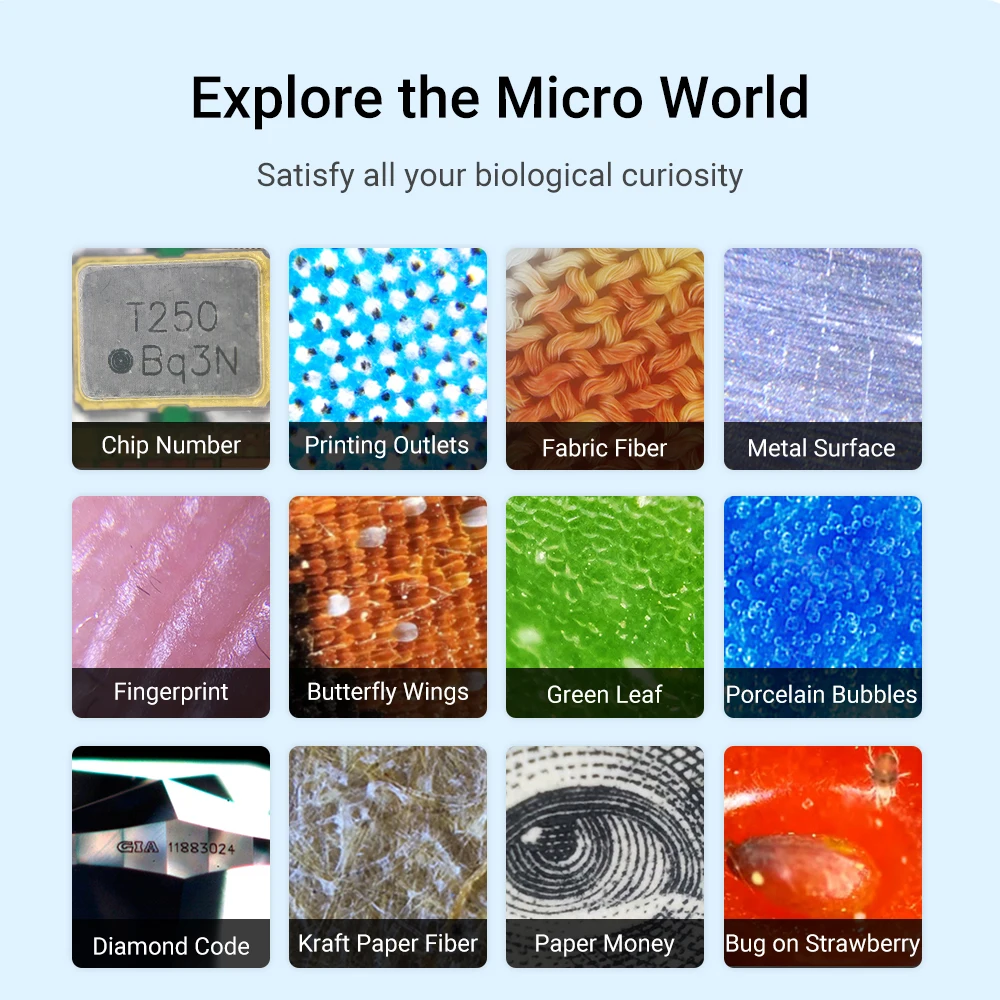 Apexel Hot Selling Microscope Lens CE RoHS REACH Approved Mobile Pocket Optical 200X Led Microscope Lens with CPL