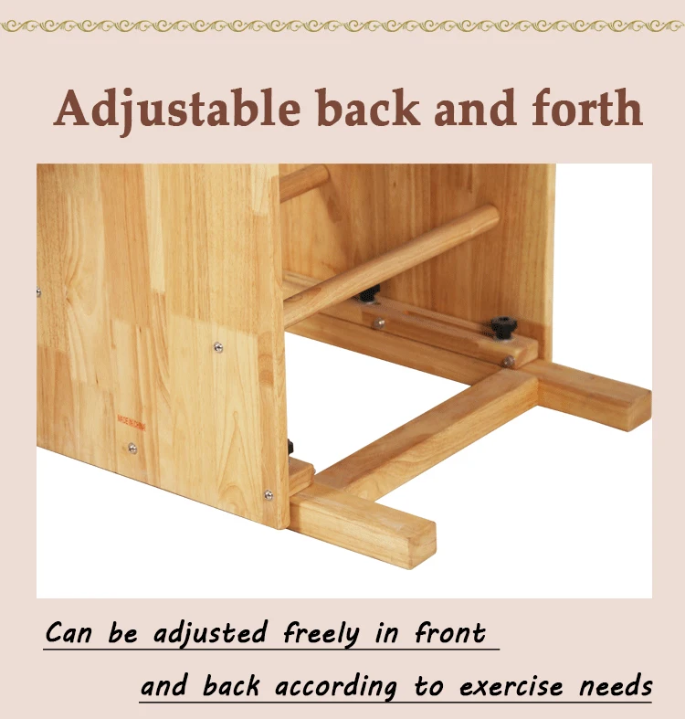 SQ FITNSS Yoga Gym Pilates Equipment Pilates Studio Ladder Barrel Wooden Base Multi Home Gym Equipment Pilates Barrels