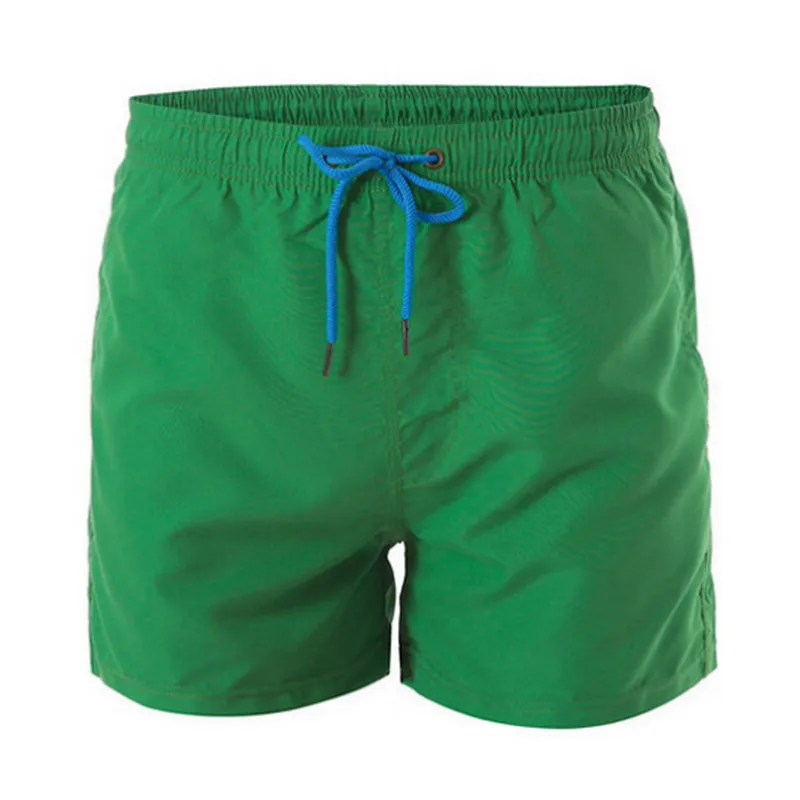 Summer Custom Long Drawstring Mens Beach Shorts Running Nylon Shorts100% Polyester Swim Trunks Mesh Swim Shorts For Men