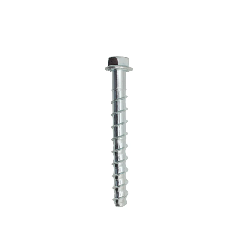 Electro-galvanized or Ruspert Concrete Anchors Unique Thread Design Concrete Anchor Bolts