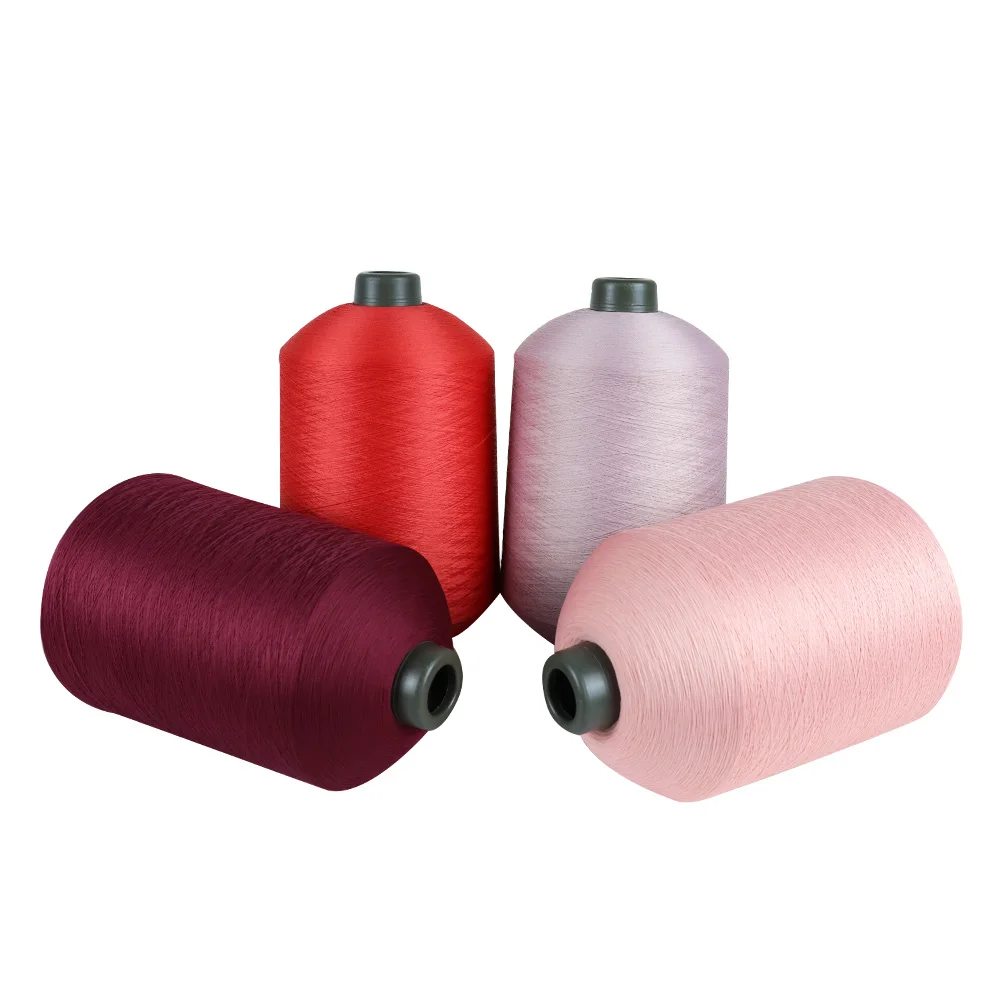 Factory Hot Sale 75D36F2 Polyester High Stretch Yarn Flyknit Shoe Uppers Yarn