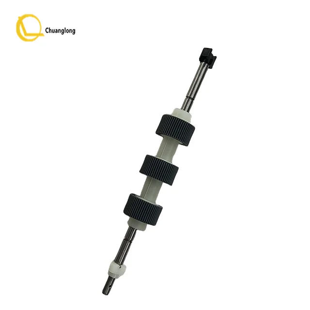 Factory Price 01750035762 1750035762 ATM Wincor CMD V4 Double Extractor Plastic Pulley Draw-Off Shaft Rubber Roller Shaft