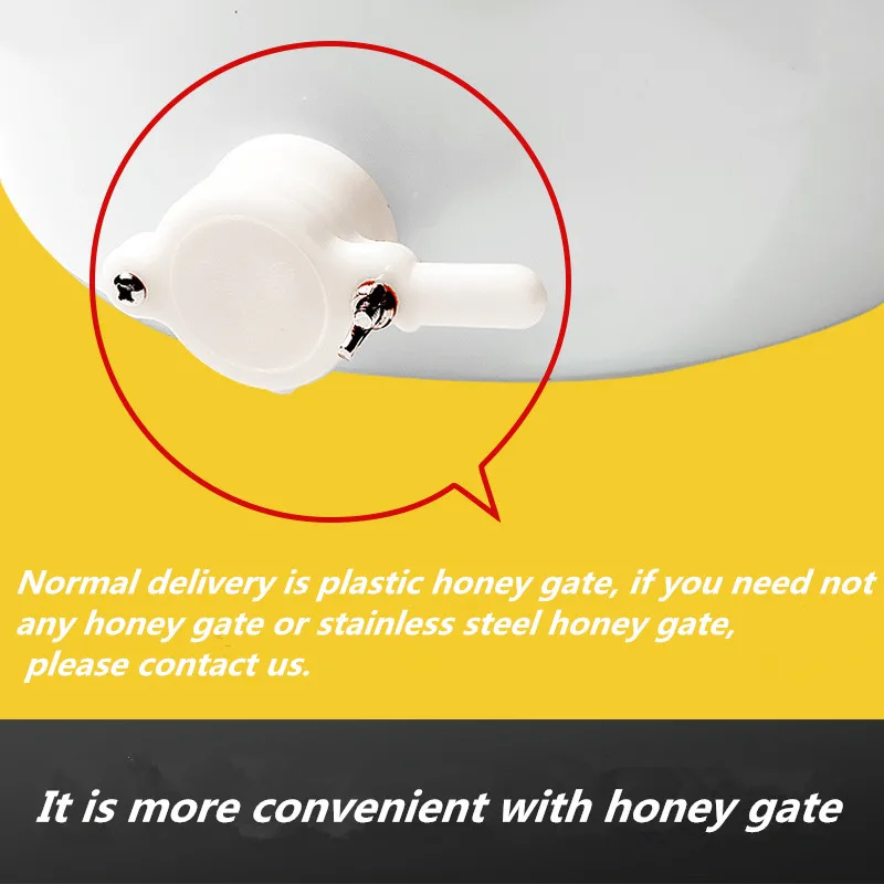 Beekeeping equipment 2frames plastic manual honey extractor