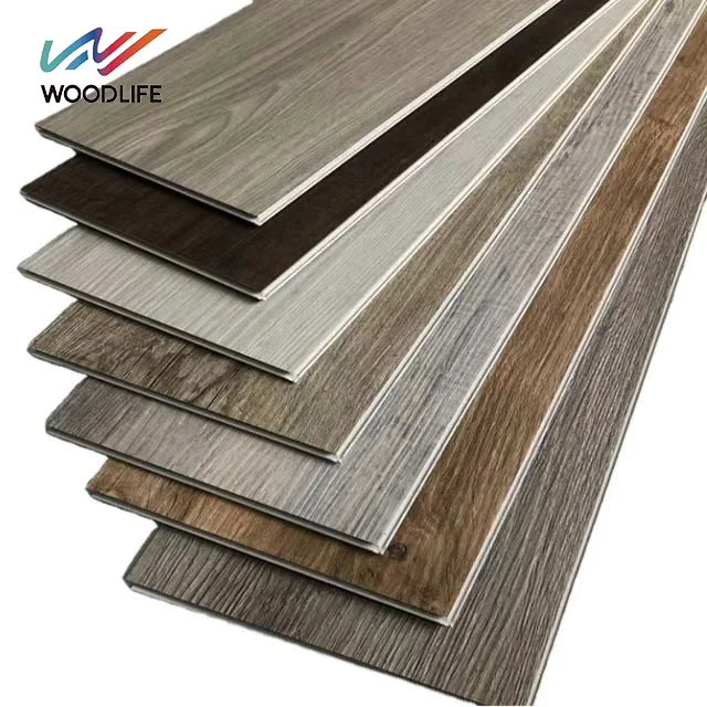 Indoor Click Lock Commercial Grade Floating SPC Vinyl Flooring