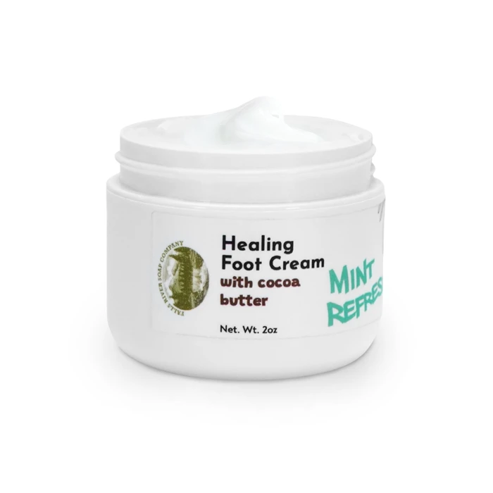 Wholesale Healthy Healing Foot Cream With Cocoa Butter and Coconut Oil Foot Care Cream Ship from USA
