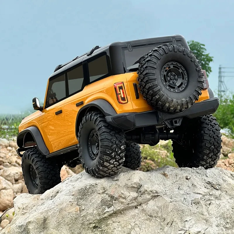 Rc 4x4 1:10 Bronco R1001 Full Scale Radio-controlled Model Car Simulation Climbing Off-road Big Toy Car Boy Gift