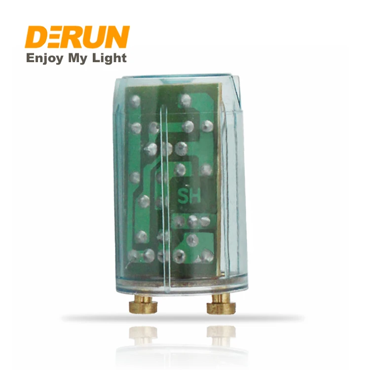 GLOW Fluorescent Lamp Tube Starter Fuse FS-U 4-65W 4-22W 220-240V 110-130V with CE ROHS , FLT-STARTER