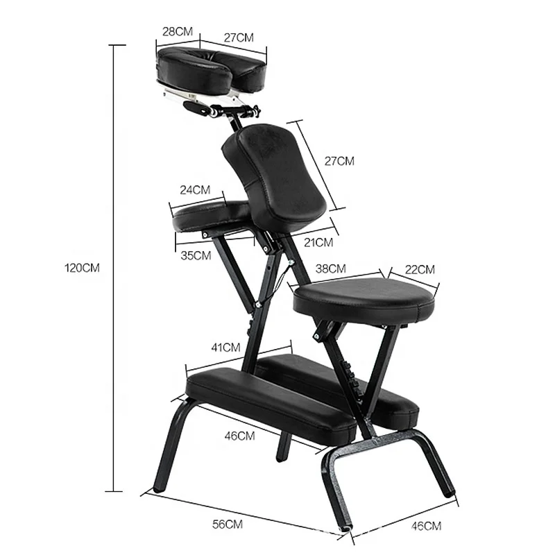 Wholesale high quality Tattoo Chair health care folding portable massage chair massage chair scraping tattoo folding beauty bed