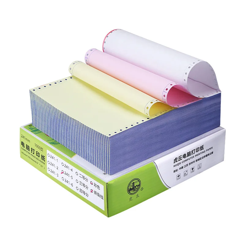 Receipt Book Paper Computer Parking Ticket Thermal Receipt Cash Register Carbonless Continuous Paper