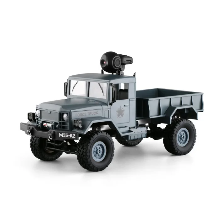 1/12 RC Military Truck MN-35 2.4G Four-wheel Drive Climbing Vehicle Remote Control Army Truggy Loading