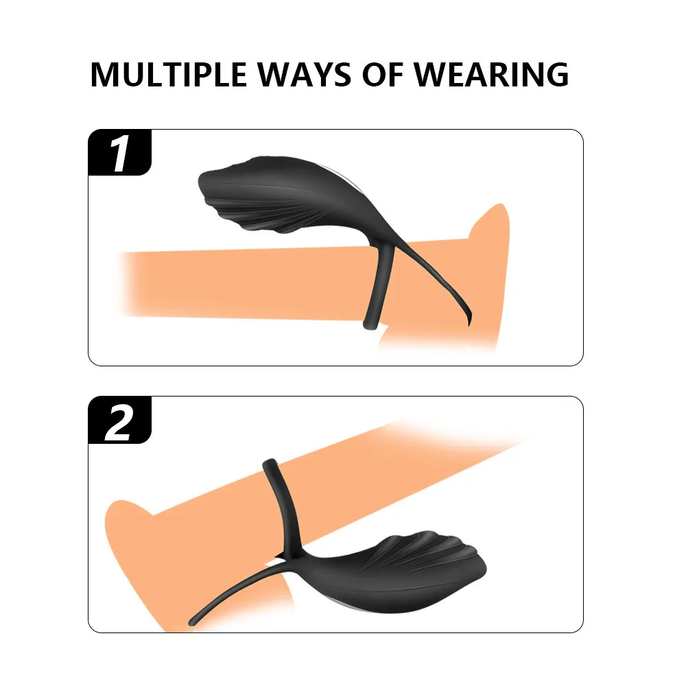 Hot Cock Ring Adult Sex Toys Vibrator Ring Penis Adult Toy Delay Locking Sex Toy Delay Locking Cock Vibrator Ring For Male