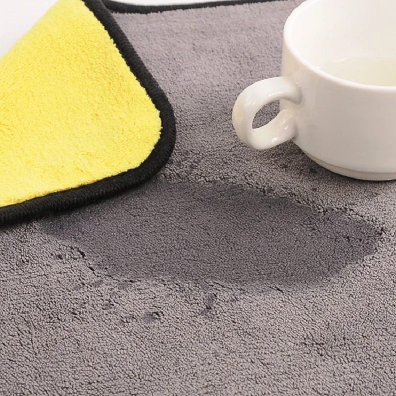 Quick Drying Mix Colors Car Microfiber Cleaning Towel 800GSM Polishing Waxing Auto Detailing Towel Cloth
