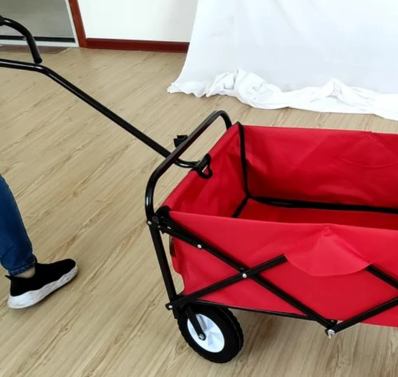 
Drink Holder Portable Folding Wagon Trolley 