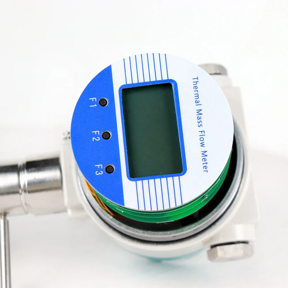 Henan Kaifeng OEM Integral High Quality Biogas Fuel Gas Mass Flowmeter Manufacturer Flange Connection Thermal Gas Flow Meter