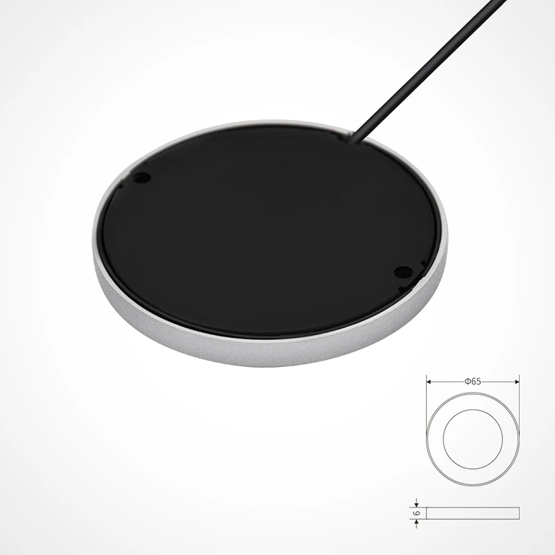 new design free opening Ajustable hole cut slim Surface led panel lamp Aluminumad recessed  panel light 3W