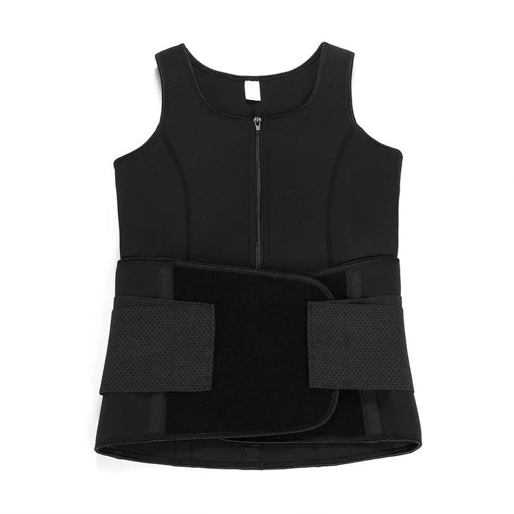 Neoprene Sauna Vest Body Shaper Slimming Waist Trainer Shapers Tops Workout Shapewear Adjustable Sweat Belt
