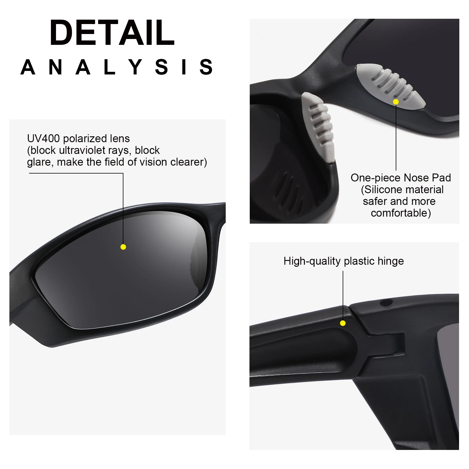 Fashion Design Matte black Eyewear Sun Glasses Sunglasses Men Women Sports sunglasses