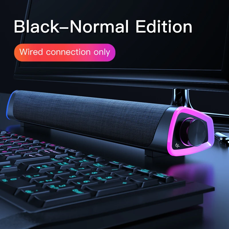 Самый продаваемый компьютерный динамик стерео музыка объемный сабвуфер для ноутбука 2 в 1 проводной синий ТОО 3D громкоговоритель