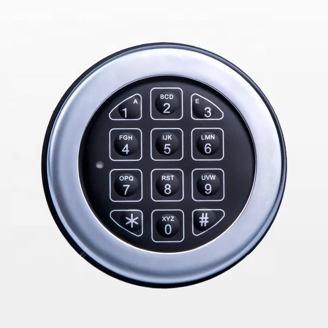 
9V Time Delay Function Digital Gun Safe Code Lock for fireproof safes 