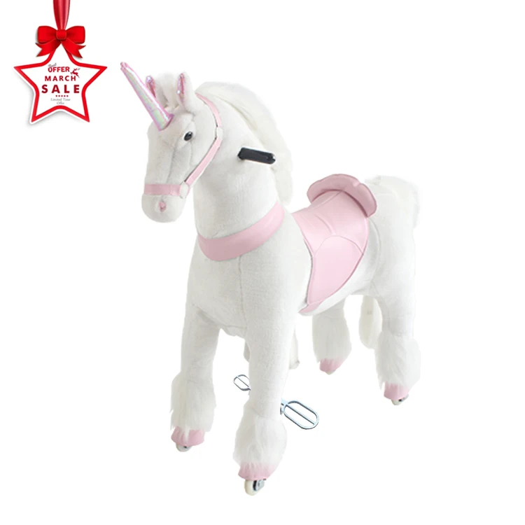 Good Quality Animal Ride For Mall Stuffed Animal Ride Electric Horse Toy
