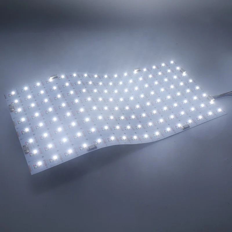 Best Price RGBWWW Flexible LED Panel Sheet DC24V 50W 640leds RGBCCT LED Backlighting for Luminous Stone Marble