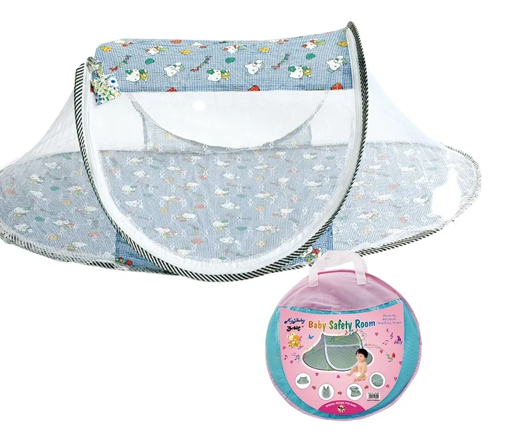 2021 foldable boat shape baby bed canopy net