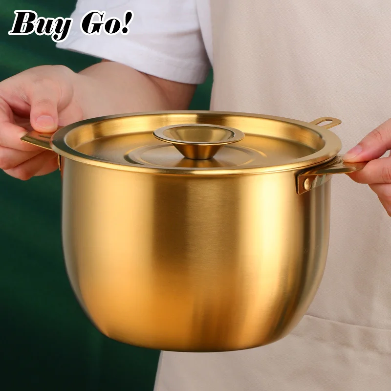 Stainless Steel Stock Pots Container With Lids  Oil Strainer Oil Filter Pot