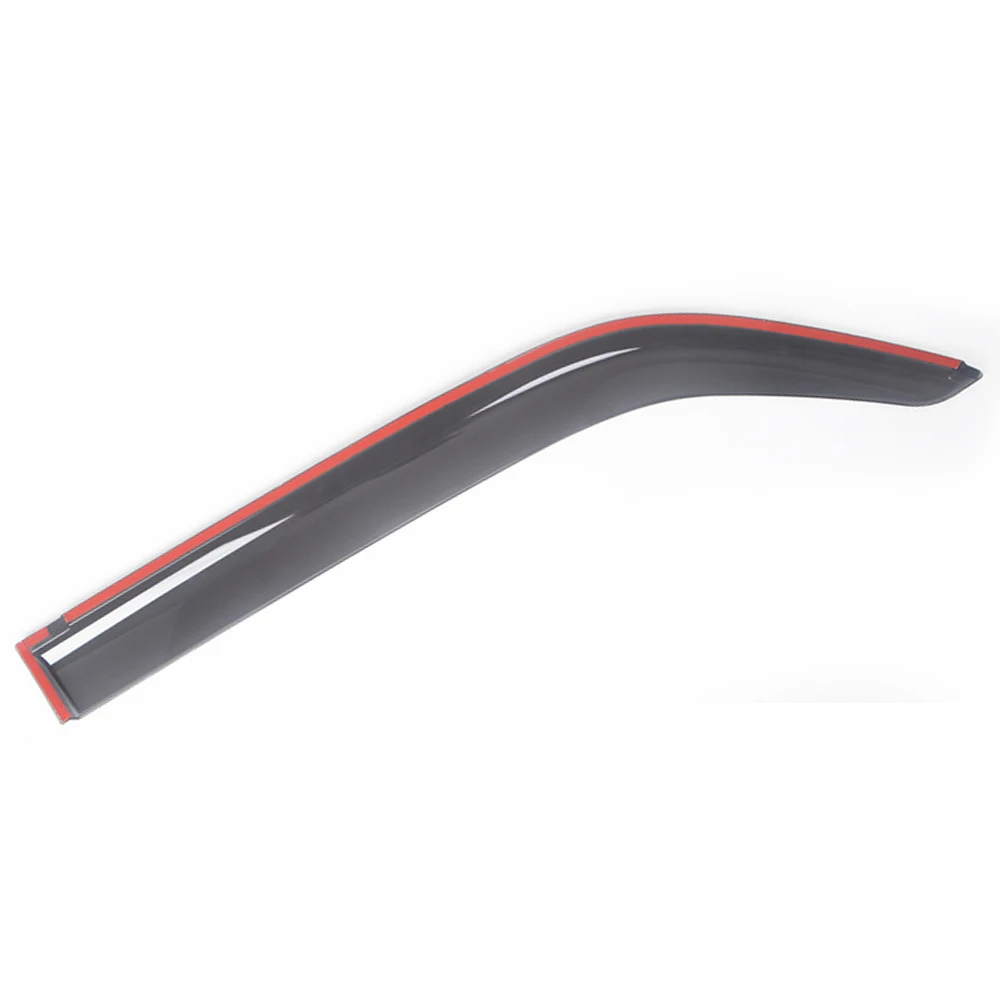 For Audi A6 4F C6 4B C5 2000-2011 Wagon Auto Black Tinted Car Side Window Visor Guard Vent Awnings Shelters Rain Door Ventvisor