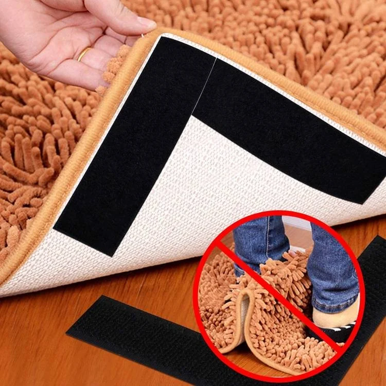 Double side Mult-size Polyester Nylon Strong Sticky  Easy Home DIY Velcroes Sustainable Self-adhesive Hook and Loop Tape Roll