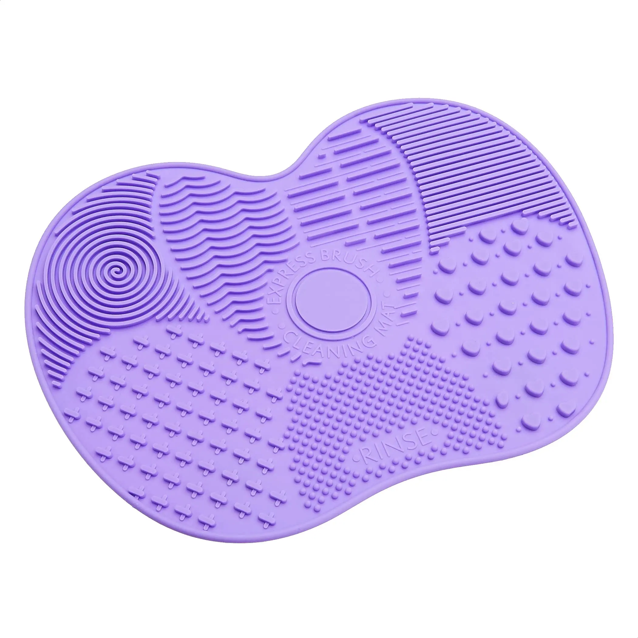 Makeup Brush Cleaner Pad Portable Washing Tool Cosmetic Brush Cleaner with Suction Cup Silicone Scrub Mat Makeup Brush Cleaner